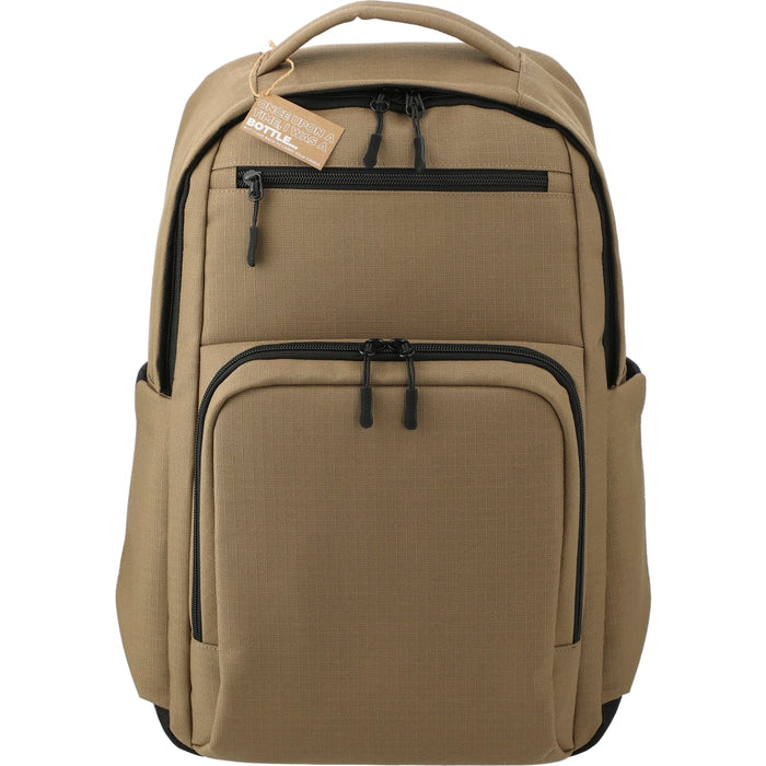 Front view of the NBN Recycled Utility Insulated Backpack