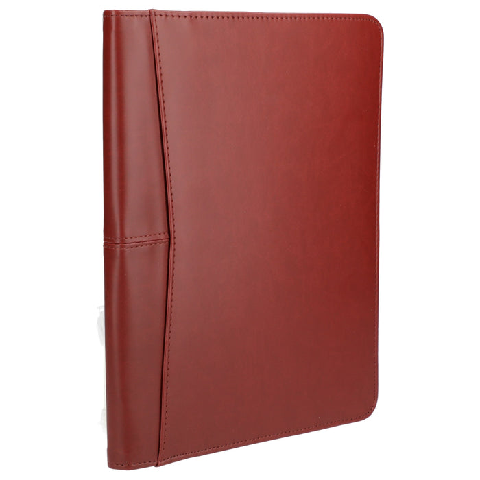 Front and Blank view of the Pedova ™ Zippered Padfolio