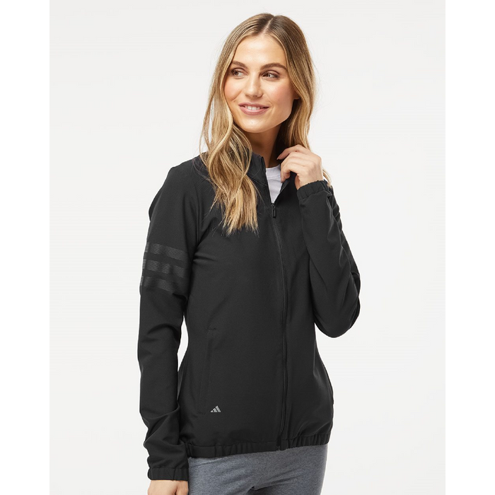 Adidas Women's 3-Stripes Full-Zip Jacket