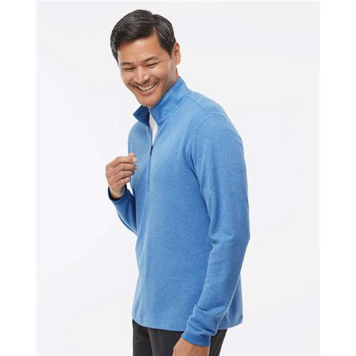 Adidas 3-Stripes Quarter-Zip Sweater