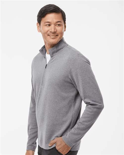 Adidas 3-Stripes Quarter-Zip Sweater