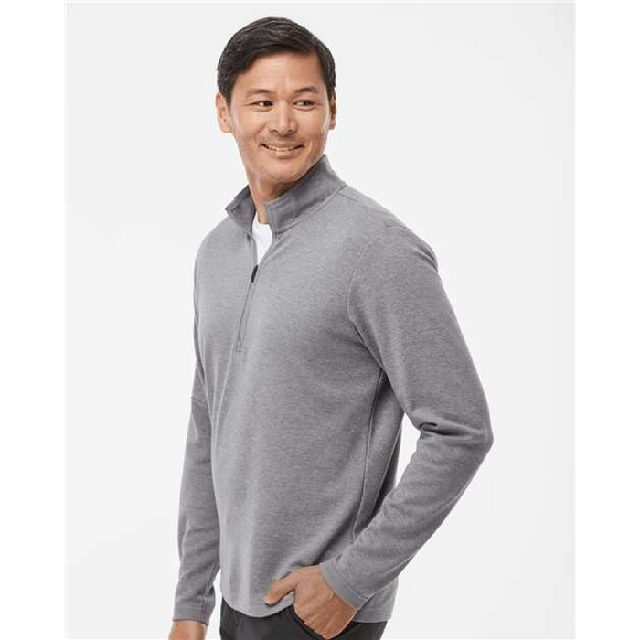 Adidas 3-Stripes Quarter-Zip Sweater