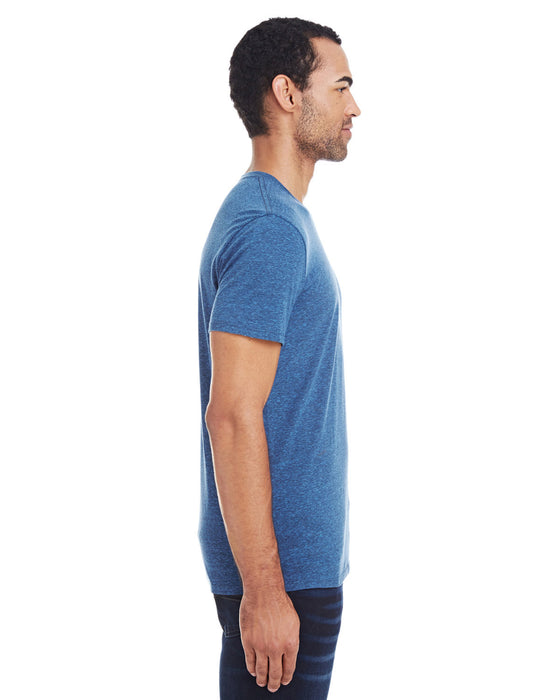 Right view of the Threadfast Unisex Triblend Short-Sleeve T-Shirt