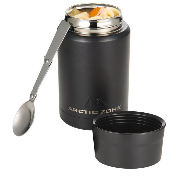 Front and Blank view of the Arctic Zone® Titan Copper Insulated Food Storage