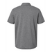 Rear view of the Adidas Heathered Polo - 