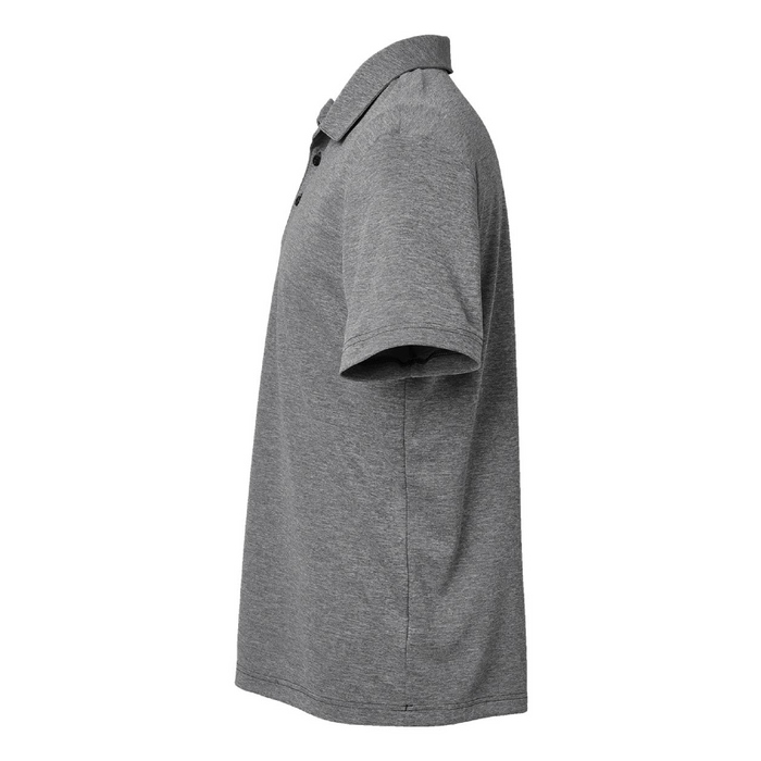 Left view of the Adidas Heathered Polo - 