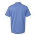 Rear view of the Adidas Heathered Polo - 