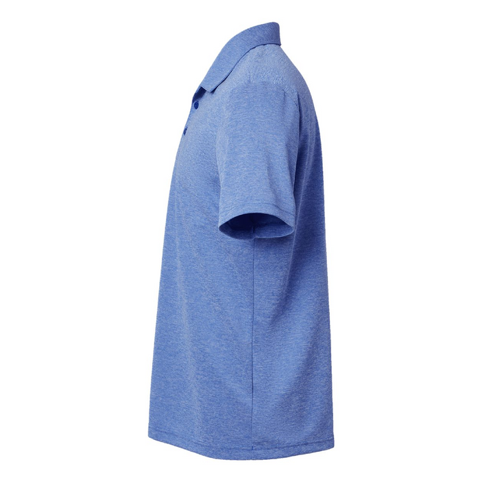 Left view of the Adidas Heathered Polo - 