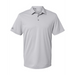 Front view of the Adidas Heathered Polo - 