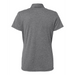 Rear view of the Adidas Women's Heathered Polo