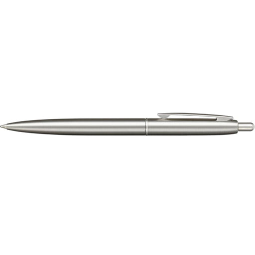 Right-Side and Blank view of the Recycled Stainless Steel Ballpoint Pen