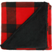 Front and Blank view of the Buffalo Plaid Ultra Plush Throw Blanket