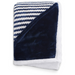 Front and Blank view of the Field & Co. ® Chevron Striped Sherpa Blanket