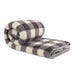 Angle-Right and Blank view of the Field & Co.® Double Sided Plaid Sherpa Blanket