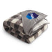 Angle-Right view of the Field & Co.® Double Sided Plaid Sherpa Blanket