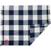 Front and Blank view of the Field & Co. 100% Organic Cotton Check Throw Blanket