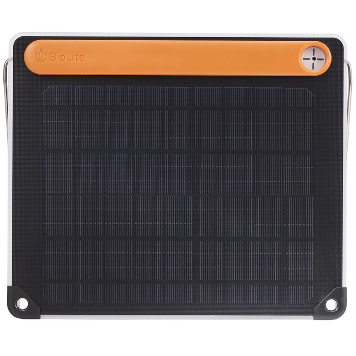 Front and Blank view of the BioLite SolarPanel 5+