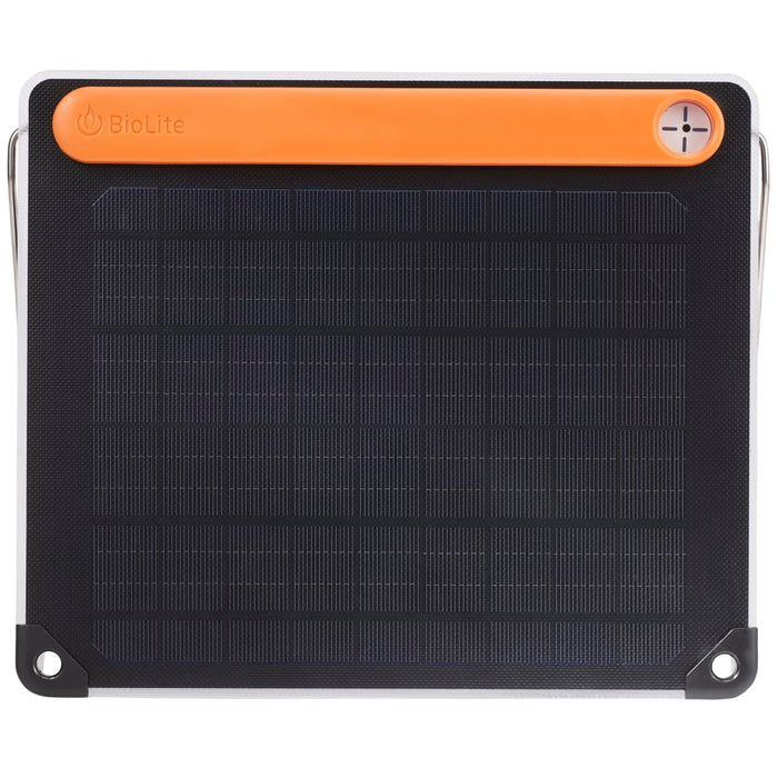 Front and Blank view of the BioLite SolarPanel 5+