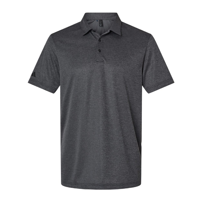 Front view of the Adidas Space Dyed Polo - 