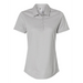 Front view of the Adidas Women's Space Dyed Polo