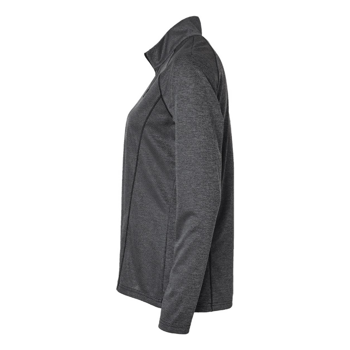 Left view of the Adidas Women's Space Dyed Quarter-Zip Pullover -