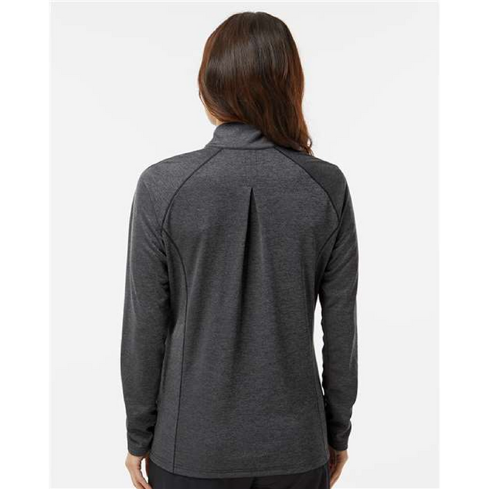 Adidas Women's Space Dyed Quarter-Zip Pullover -