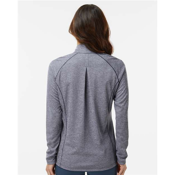 Adidas Women's Space Dyed Quarter-Zip Pullover -