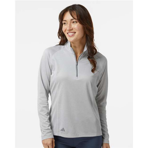 Adidas Women's Space Dyed Quarter-Zip Pullover -