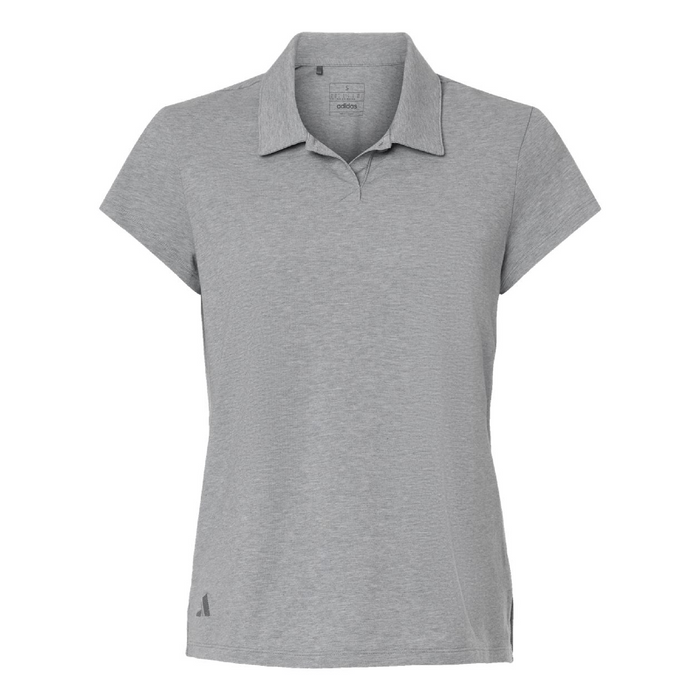 Front view of the Adidas Women's Blend Polo