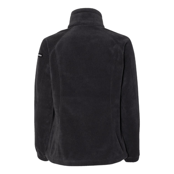 Rear view of the Columbia Women’s Benton Springs™ Fleece Full-Zip Jacket - 