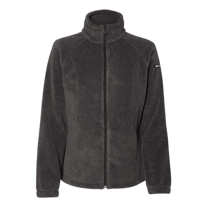 Front view of the Columbia Women’s Benton Springs™ Fleece Full-Zip Jacket - 