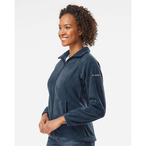 Rear view of the Columbia Women’s Benton Springs™ Fleece Full-Zip Jacket - 