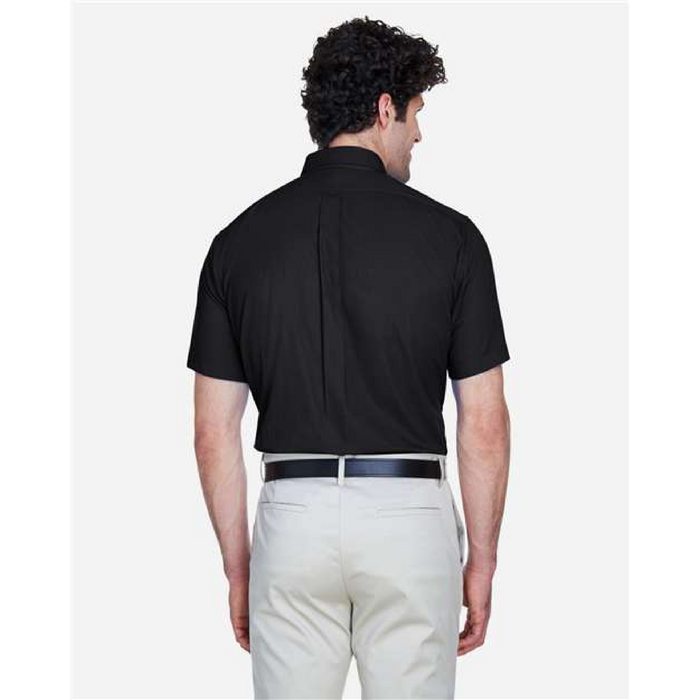 Men's Optimum Short Sleeve Twill Dress Shirt - 