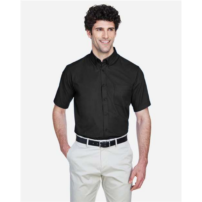 Men's Optimum Short Sleeve Twill Dress Shirt - 