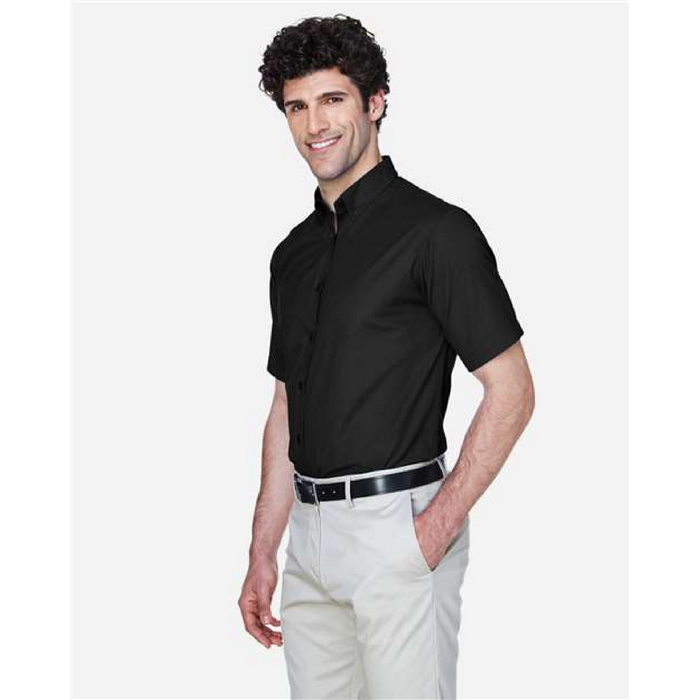 Men's Optimum Short Sleeve Twill Dress Shirt - 