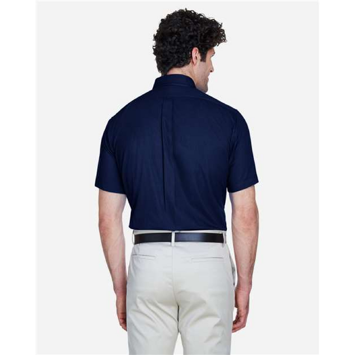 Men's Optimum Short Sleeve Twill Dress Shirt - 
