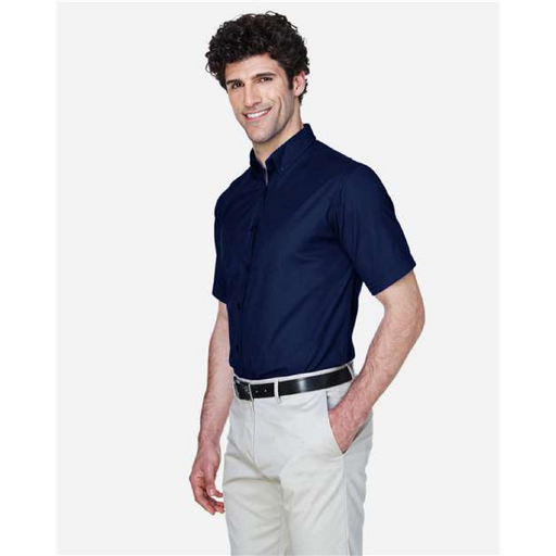 Men's Optimum Short Sleeve Twill Dress Shirt - 