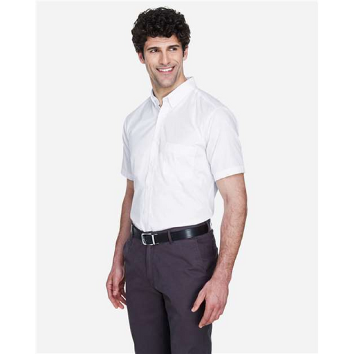 Men's Optimum Short Sleeve Twill Dress Shirt - 