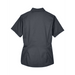 Rear view of the Women's Optimum Short Sleeve Twill Shirt - 