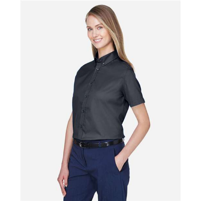 Women's Optimum Short Sleeve Twill Shirt - 