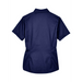Rear view of the Women's Optimum Short Sleeve Twill Shirt - 