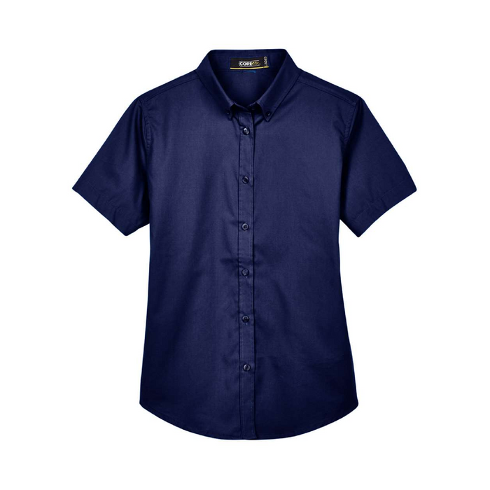 Front view of the Women's Optimum Short Sleeve Twill Shirt - 