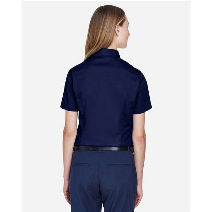 Women's Optimum Short Sleeve Twill Shirt - 