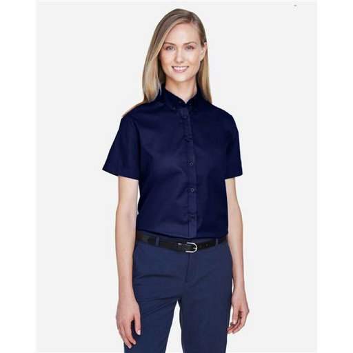 Women's Optimum Short Sleeve Twill Shirt - 