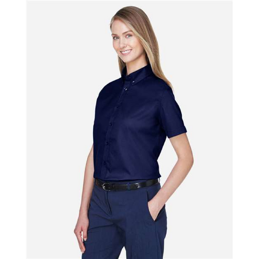 Women's Optimum Short Sleeve Twill Shirt - 