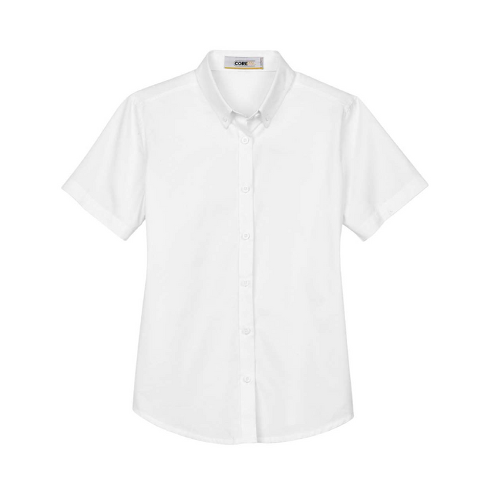Front view of the Women's Optimum Short Sleeve Twill Shirt - 