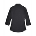 Rear view of the Women's Perfect Fit™ Three-Quarter Sleeve Stretch Poplin Dress Shirt - 