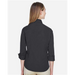 Women's Perfect Fit™ Three-Quarter Sleeve Stretch Poplin Dress Shirt - 