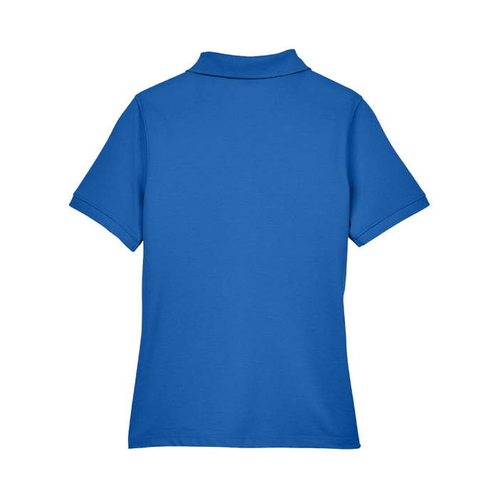 Rear view of the Women's Easy Blend Polo - 