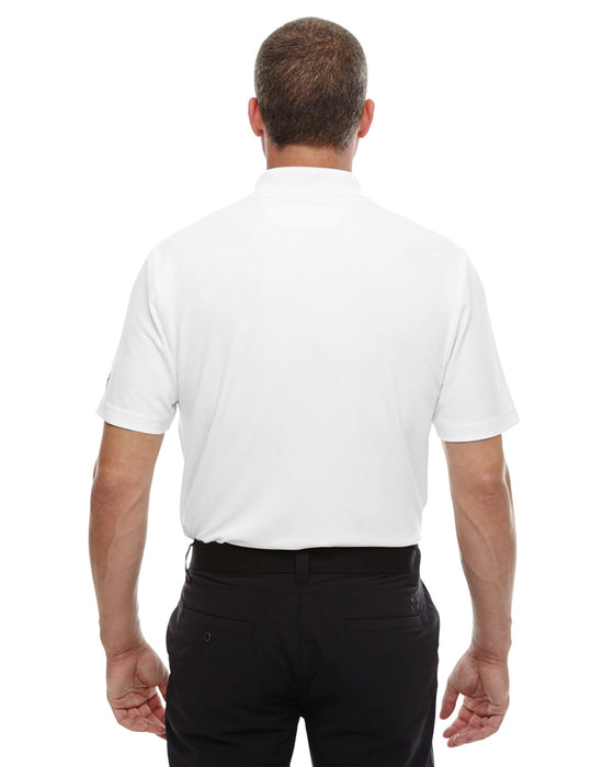 Rear view of the Under Armour Men's Polo